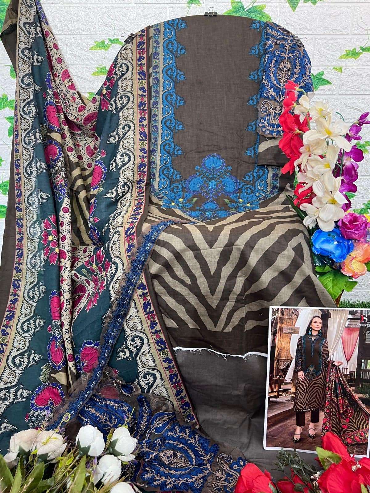 Deepsy Suit D - 3363 - Amrah Wholesale