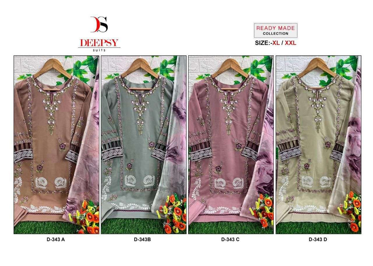 Deepsy Suit D - 343 - Amrah Wholesale
