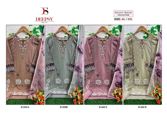 Deepsy Suit D - 343 - Amrah Wholesale
