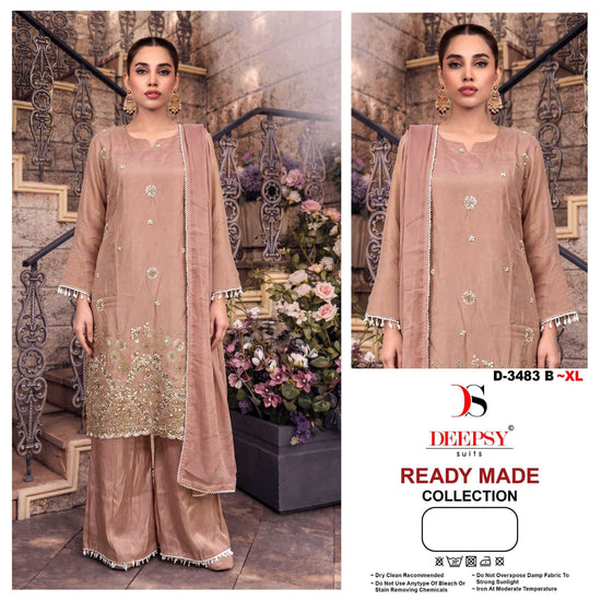 Deepsy Suit D-3483 Viscose Silk Pakistani Suit Set