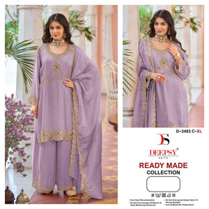 Deepsy Suit D-3493 Viscose Tissue Stitched Pakistani Suit Set - Amrah Wholesale
