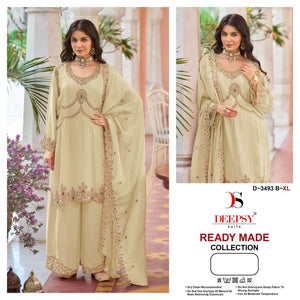 Deepsy Suit D-3493 Viscose Tissue Stitched Pakistani Suit Set - Amrah Wholesale