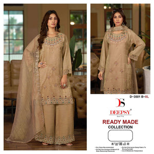 Deepsy Suit D-3501 A to D Series Salsa Silk Embroidered Salwar Suit Set - Amrah Wholesale