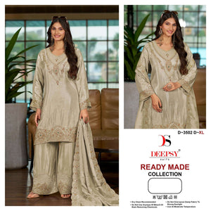 Deepsy Suit D-3502 A to D Series Viscose Silk Embroidered Sharara Suit Set - Amrah Wholesale