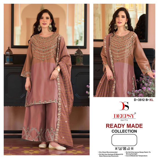 Deepsy Suit D-3512 Viscose Stitched Pakistani Suit Set - Amrah Wholesale