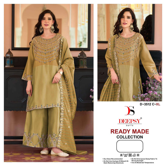 Deepsy Suit D-3512 Viscose Stitched Pakistani Suit Set - Amrah Wholesale