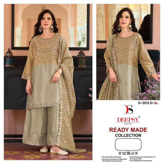 Deepsy Suit D-3512 Viscose Stitched Pakistani Suit Set - Amrah Wholesale