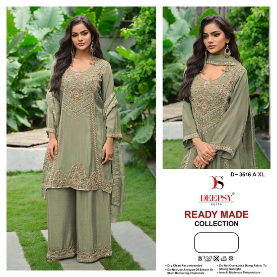 DEEPSY SUIT D-3516 Viscose Tissue Silk Pakistani Suit - Amrah Wholesale