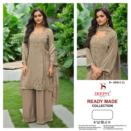 DEEPSY SUIT D-3516 Viscose Tissue Silk Pakistani Suit
