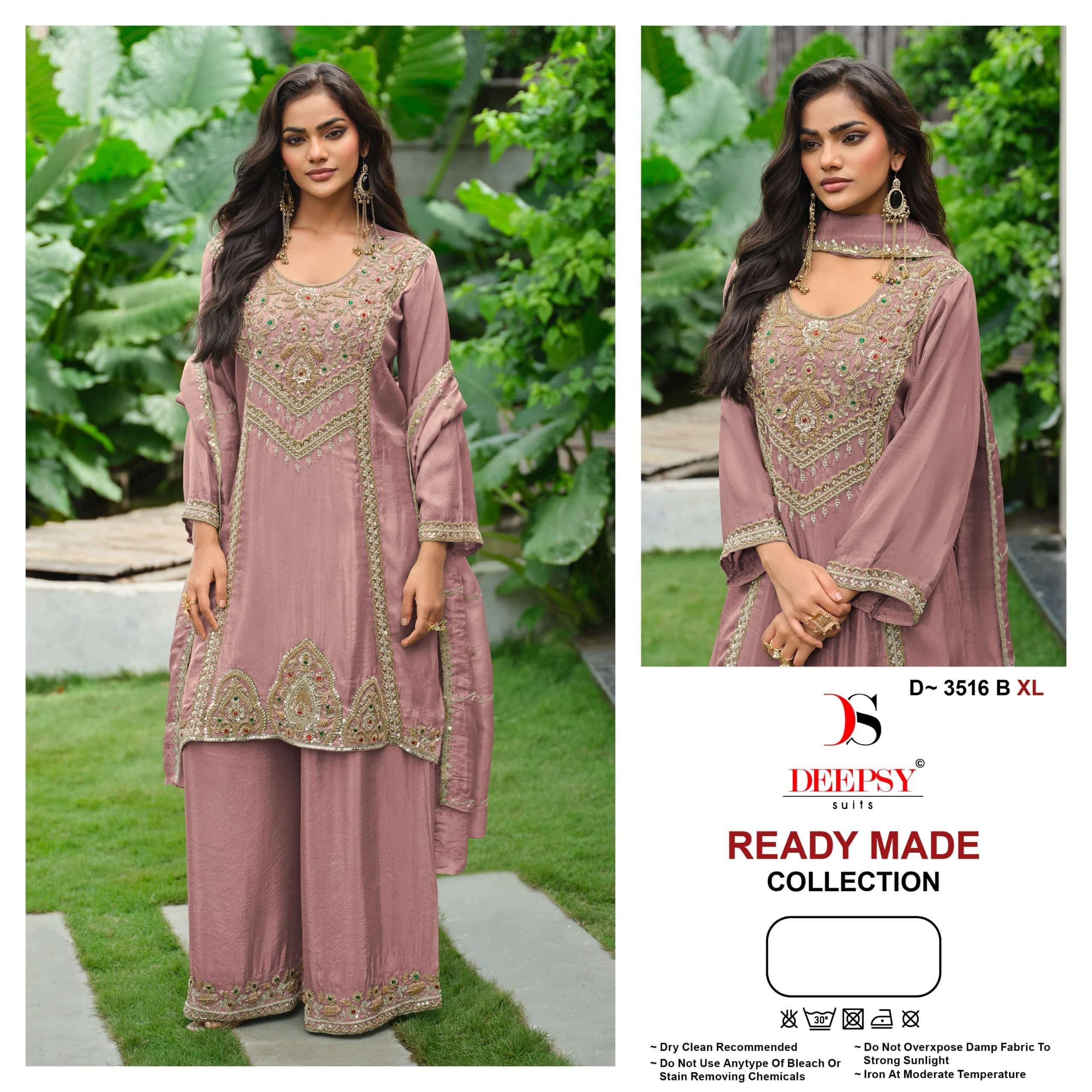 DEEPSY SUIT D-3516 Viscose Tissue Silk Pakistani Suit