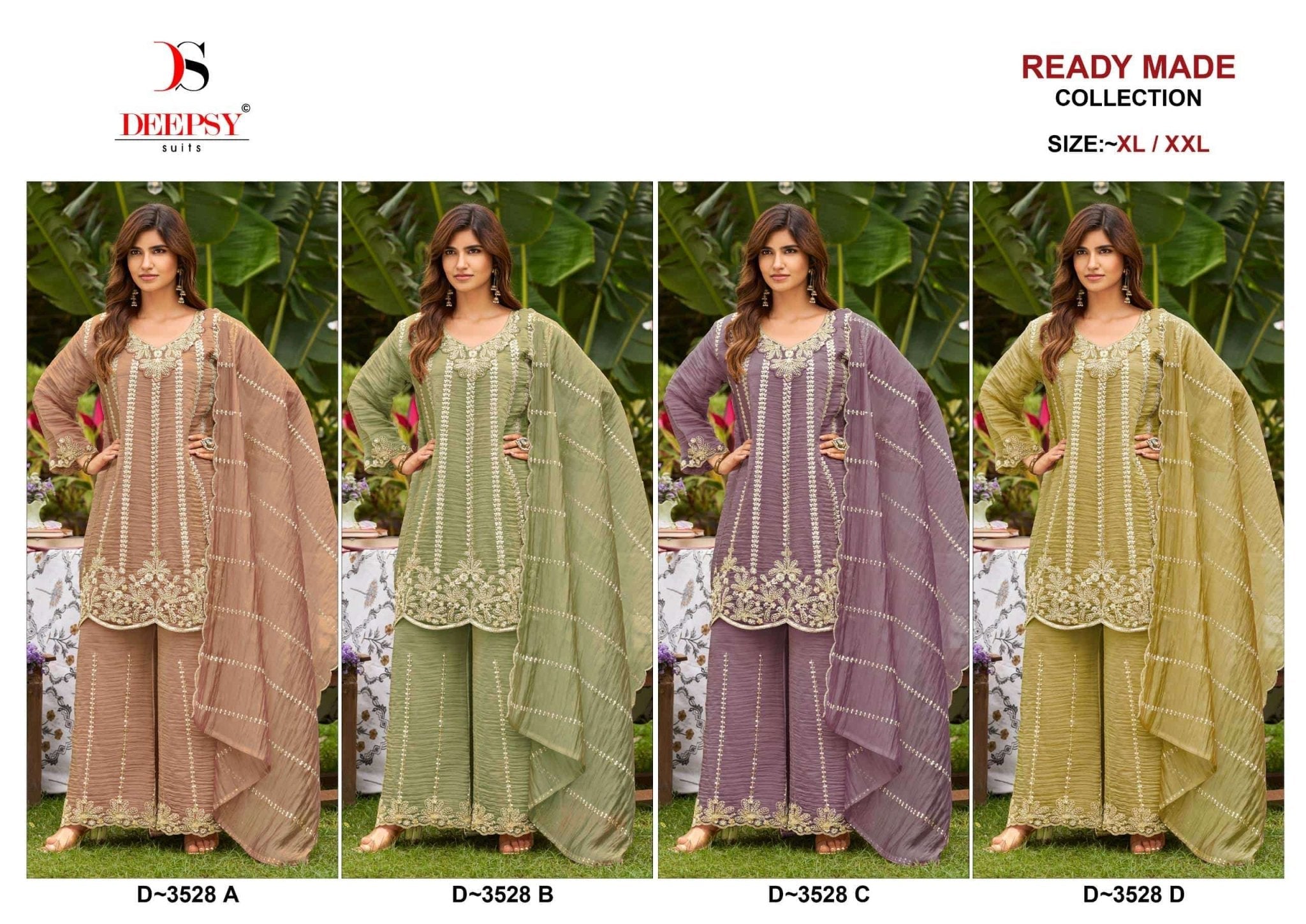 DEEPSY SUIT D-3528 Maska Silk Heavy Embroidered Pakistani Suit Set - Amrah Wholesale