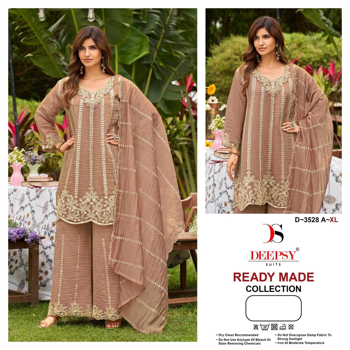 DEEPSY SUIT D-3528 Maska Silk Heavy Embroidered Pakistani Suit Set - Amrah Wholesale