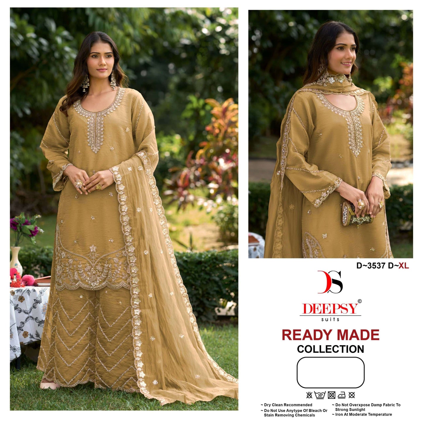 DEEPSY SUIT D-3537 Soft Silk Embroidered Pakistani Suit