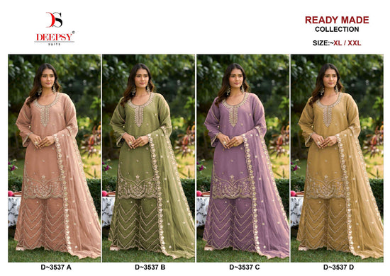 DEEPSY SUIT D-3537 Soft Silk Embroidered Pakistani Suit