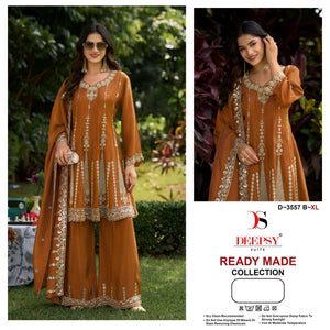 DEEPSY SUIT D-3557 Viscose Tissue Silk Embroidered Pakistani Suit Set