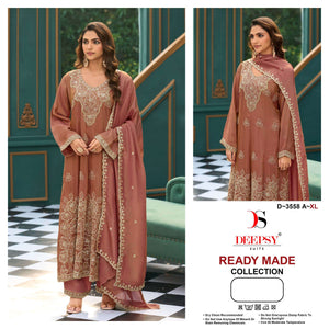 Deepsy Suit D-3558 Viscose Tissue Silk Pakistani Suit