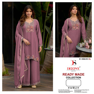 DEEPSY SUIT D-3584 Moss Silk Salwar Suit