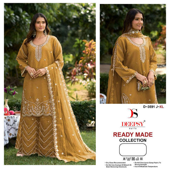 Deepsy Suit D-3591 Viscose Tissue Silk Salwar Suit Set