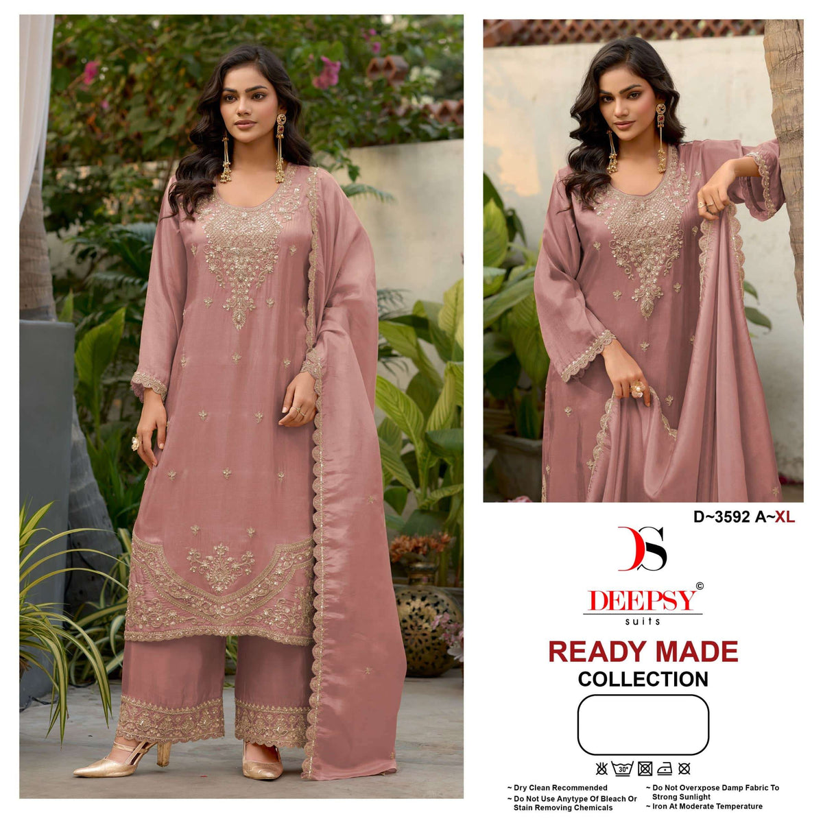 DEEPSY SUIT D-3592 Viscose Tissue Silk Salwar Suit