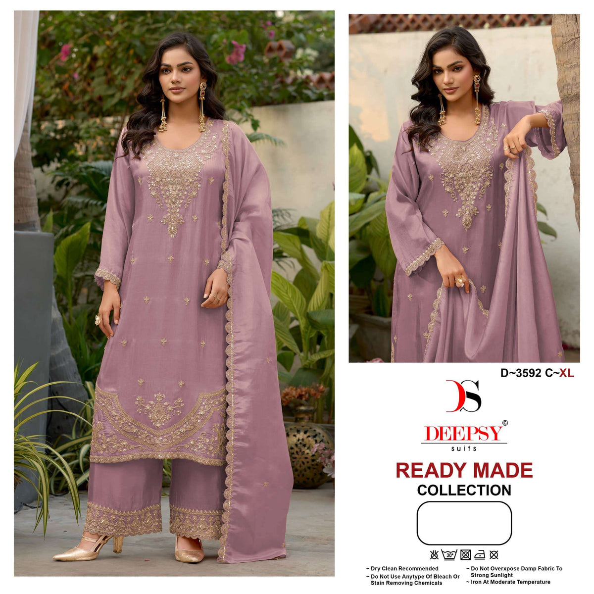 DEEPSY SUIT D-3592 Viscose Tissue Silk Salwar Suit