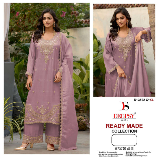 DEEPSY SUIT D-3592 Viscose Tissue Silk Salwar Suit
