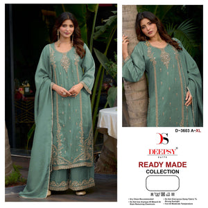 DEEPSY SUIT D-3603 Viscose Tissue Silk Salwar Suit