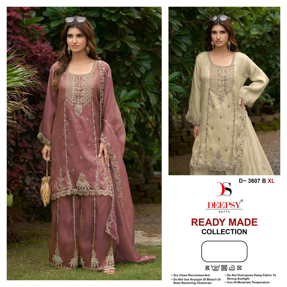 Deepsy Suit D-3607 Viscose Tissue Silk Salwar Suit Set