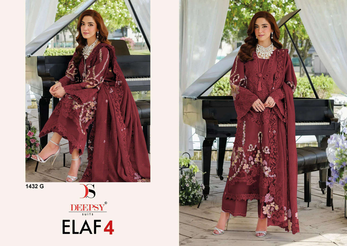 Deepsy Suit D - 1432 E To H - Amrah Wholesale