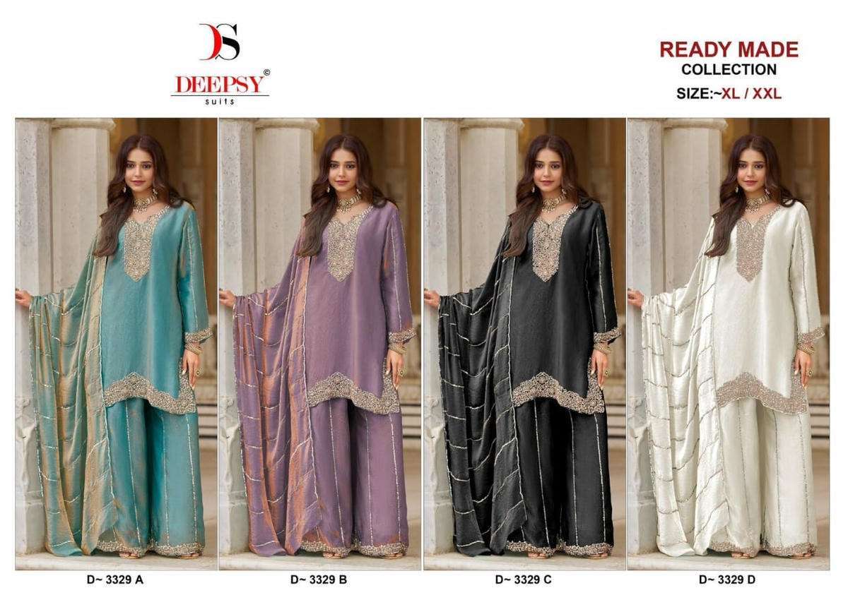 Deepsy Suit D - 3329 - Amrah Wholesale