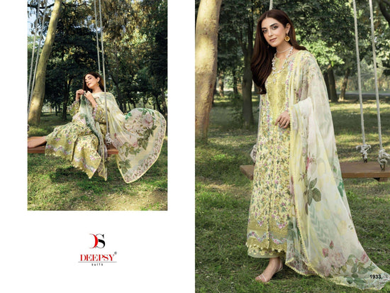 Deepsy Suit Elaf Chikankari Vol-02 Cotton Printed Pakistani Suit - Amrah Wholesale