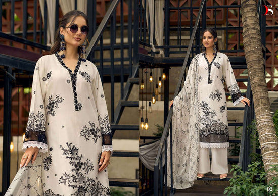 DEEPSY SUIT ELAF EXCLUSIVE Premium Lawn Pakistani Suit