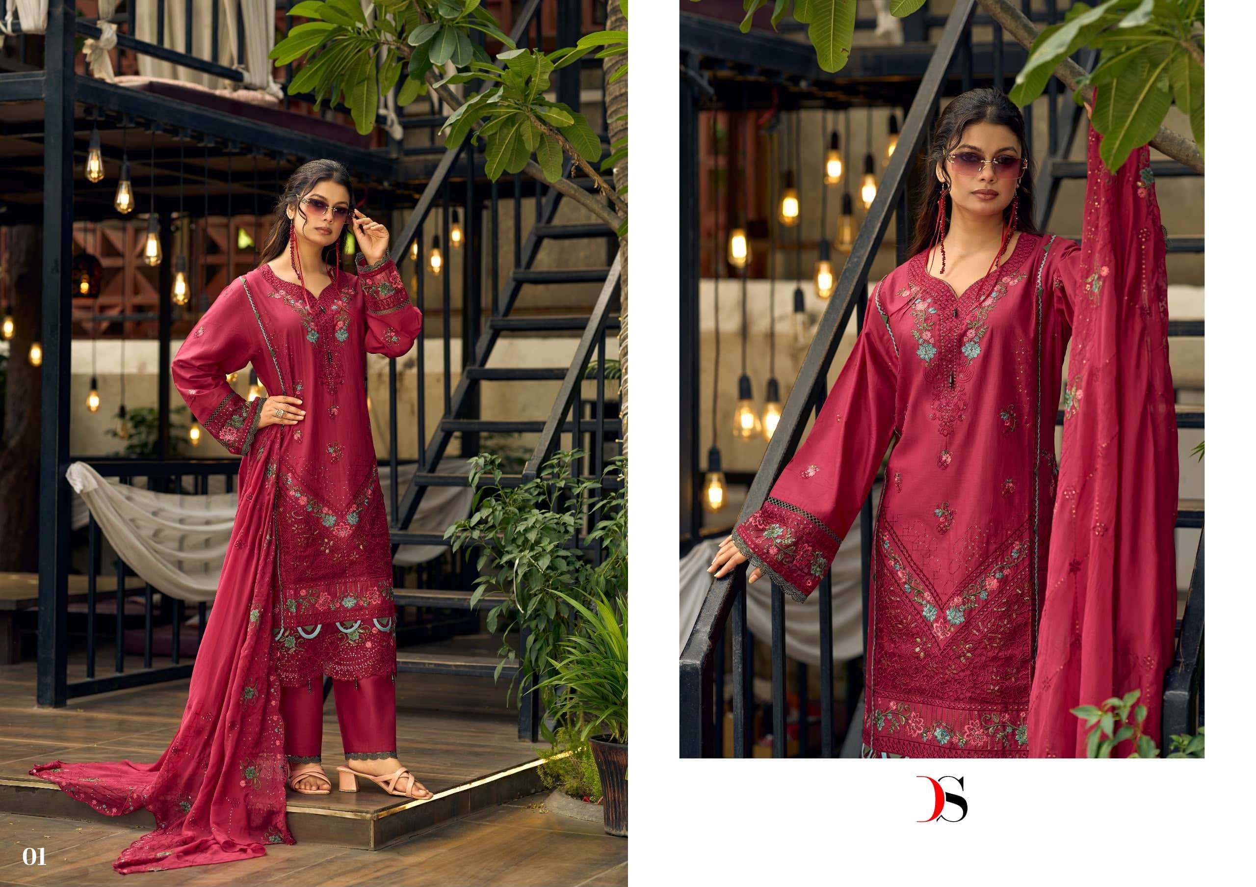 DEEPSY SUIT ELAF EXCLUSIVE Premium Lawn Pakistani Suit