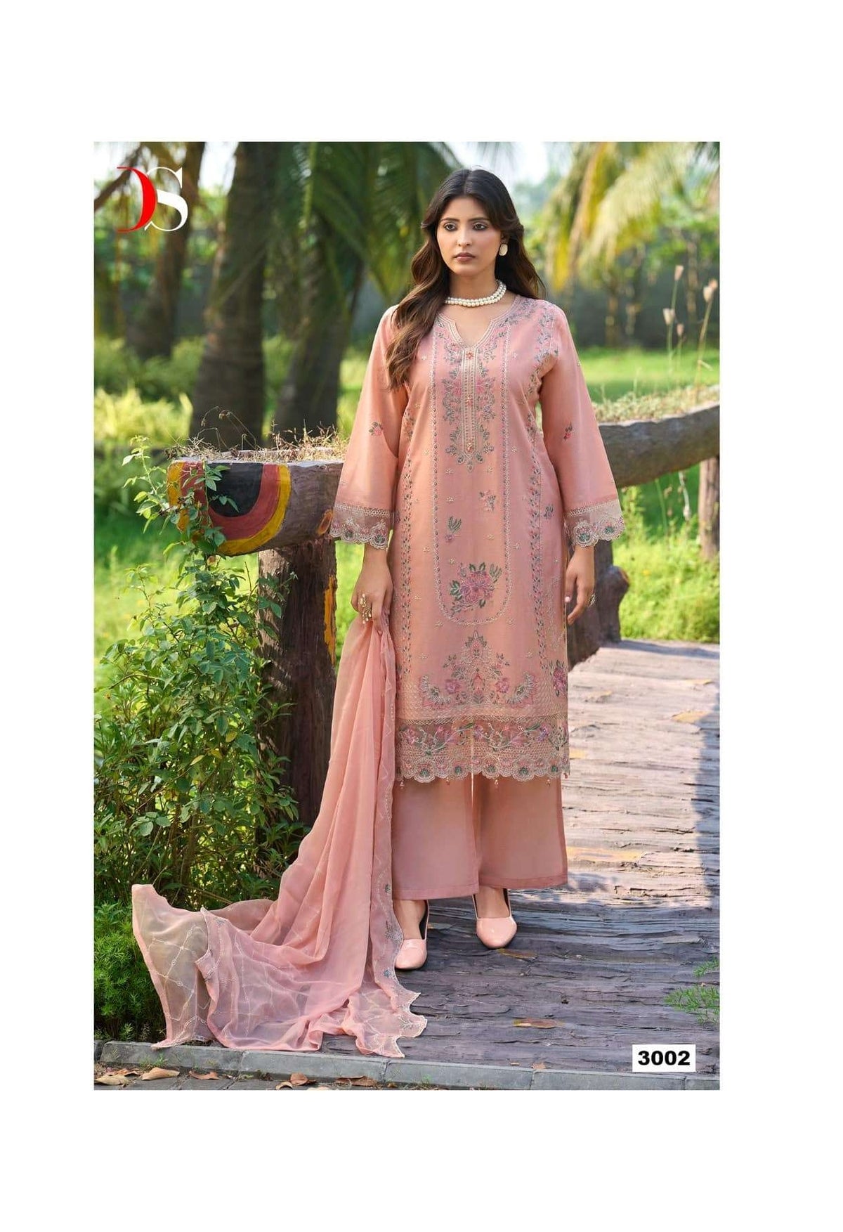 Deepsy Suit Elaf Exclusive Vol-3 Lawn Semi Stitched Pakistani Suit