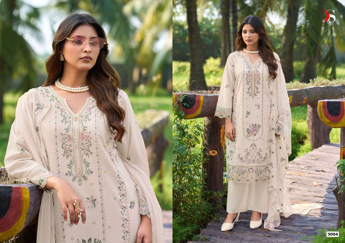 Deepsy Suit Elaf Exclusive Vol-3 Lawn Semi Stitched Pakistani Suit