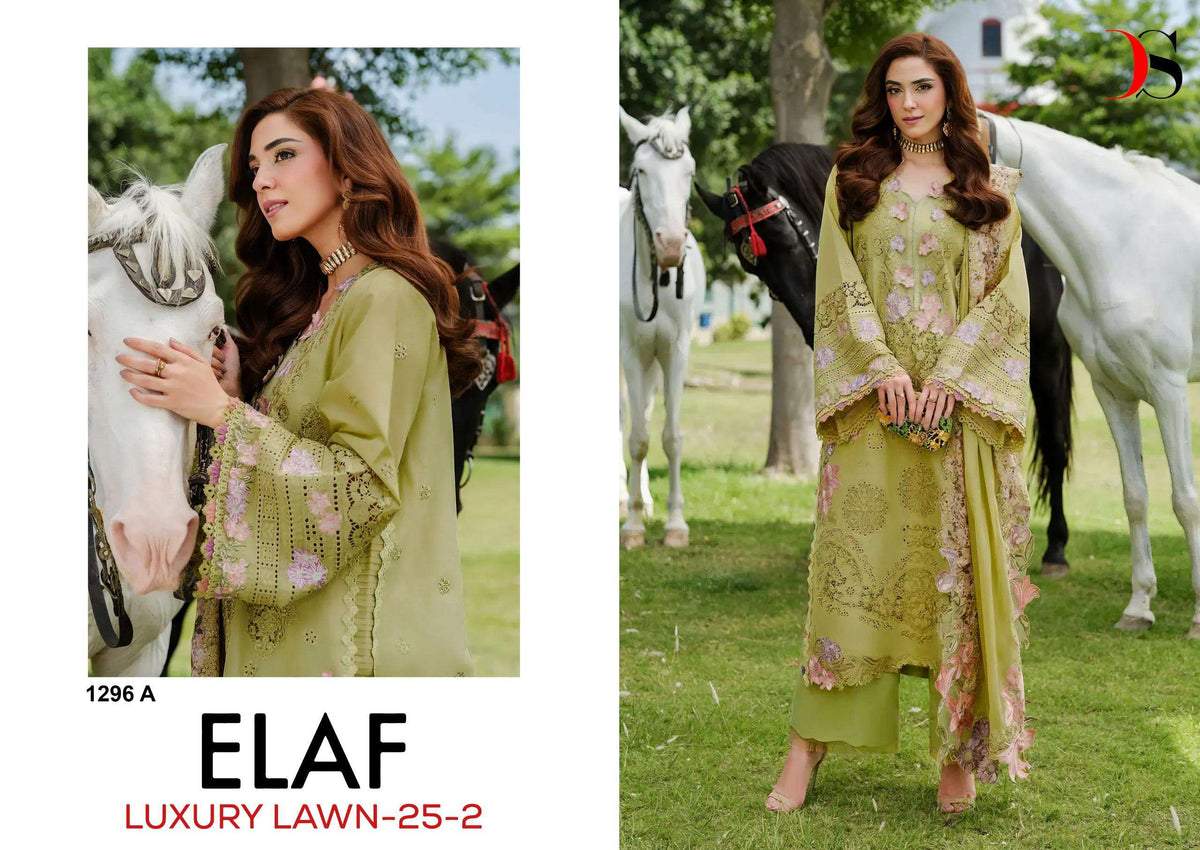 Deepsy Suit Elaf Luxury Lawn 1296