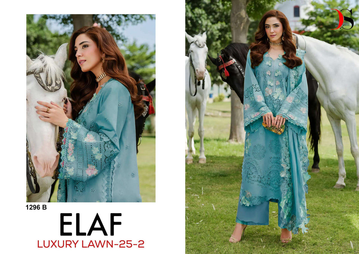 Deepsy Suit Elaf Luxury Lawn 1296