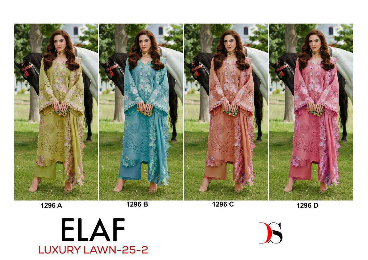 Deepsy Suit Elaf Luxury Lawn 1296
