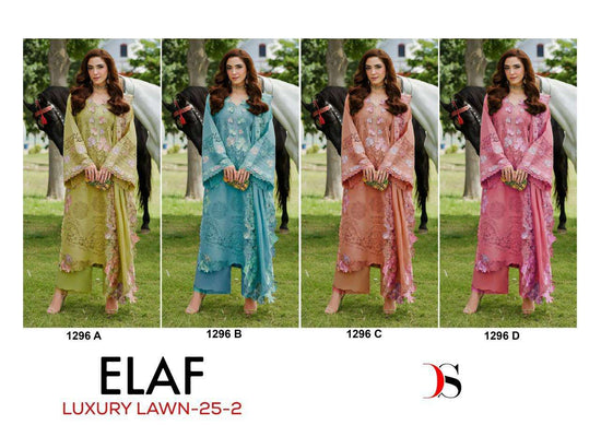 Deepsy Suit Elaf Luxury Lawn 1296