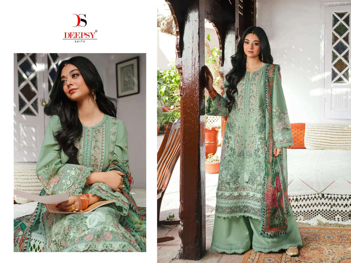 Deepsy Suit Elaf Premium Vol-04 Cotton Pakistani Suit