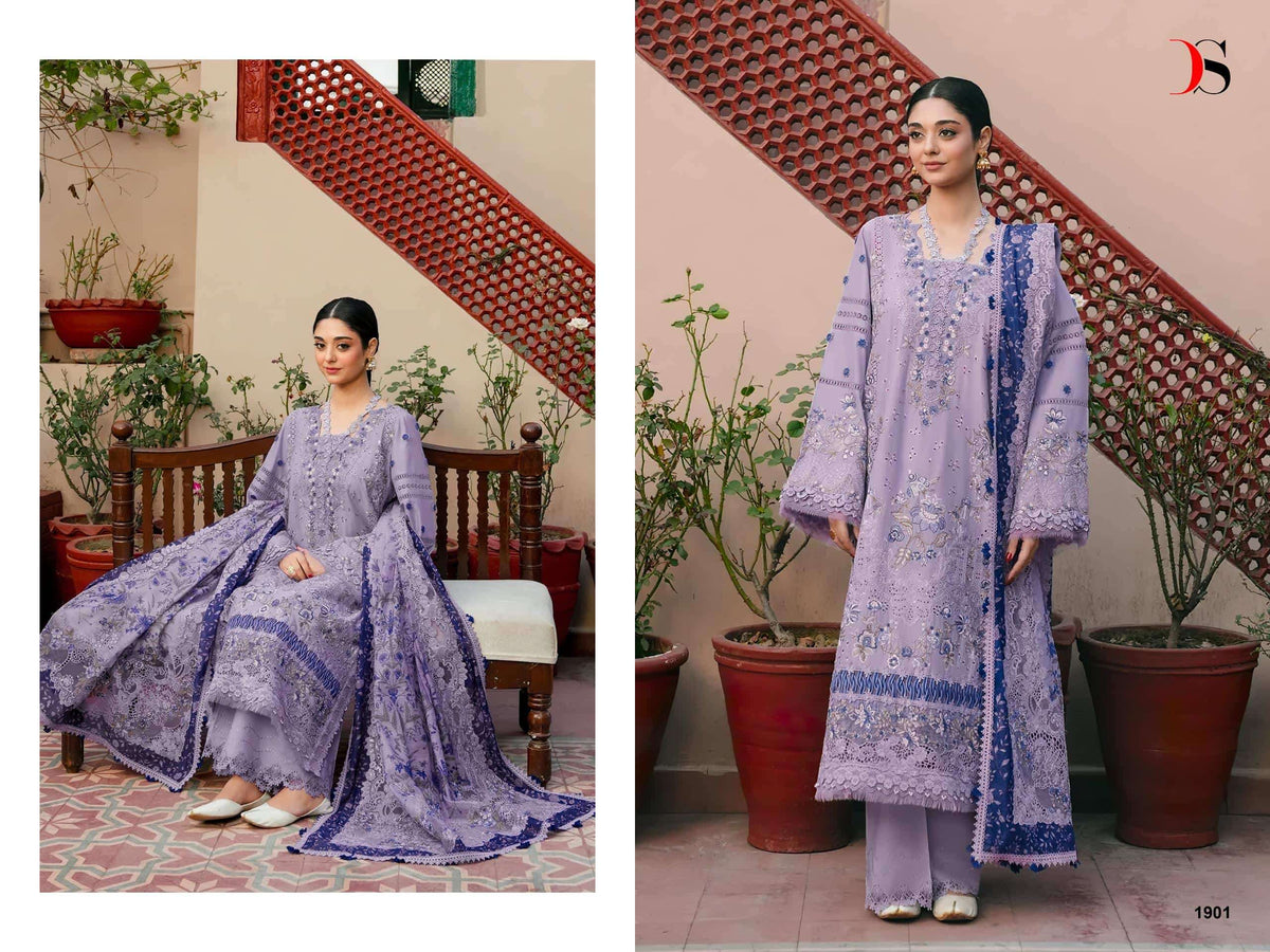 Deepsy Suit Elaf Premium Vol-04 Cotton Pakistani Suit