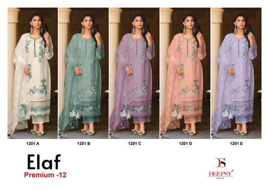 DEEPSY SUIT ELAF PREMIUM VOL-12 Cotton Printed Pakistani Suit