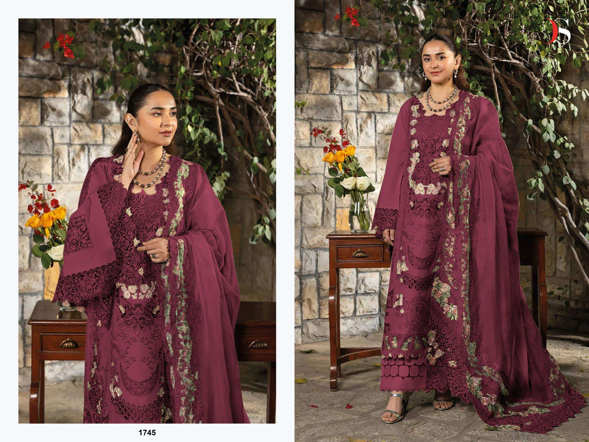 Deepsy Suit Elaf Premium Vol - 3 Pakistani Suit Wholesale Catalogue - Amrah Wholesale