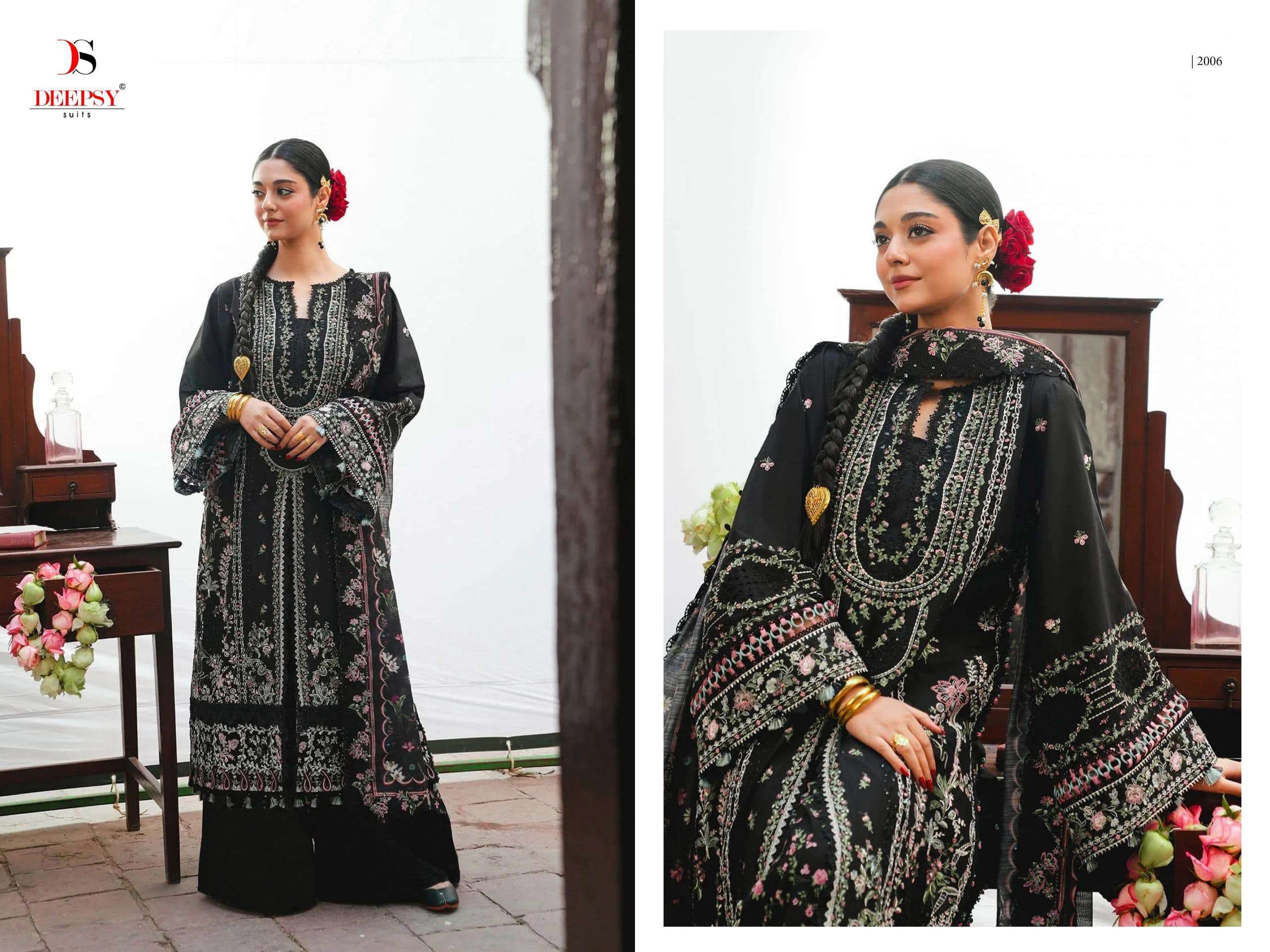 DEEPSY SUIT ELAF PREMIUM VOL-5 Cotton Embroidery Pakistani Suit