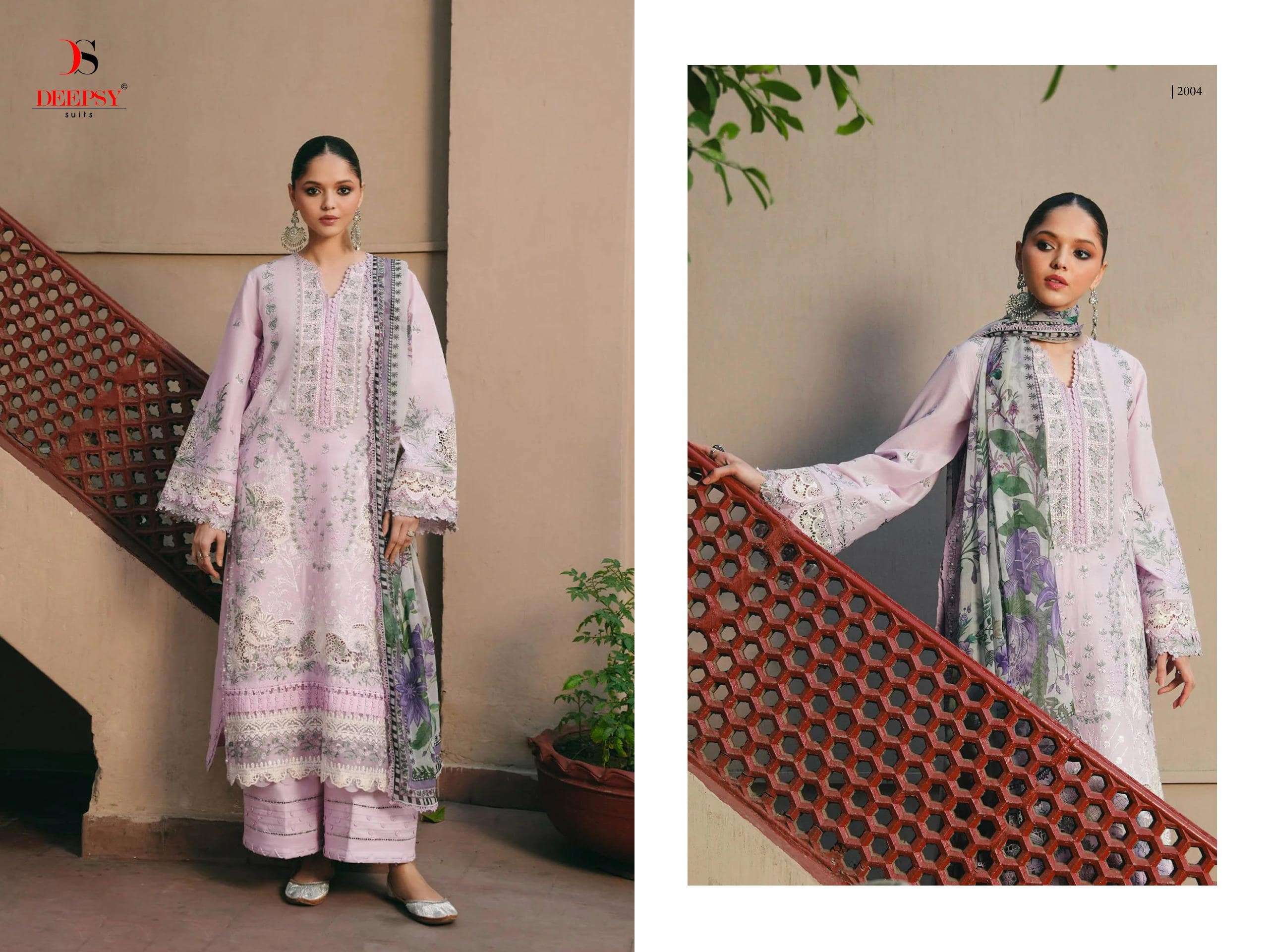 DEEPSY SUIT ELAF PREMIUM VOL-5 Cotton Embroidery Pakistani Suit