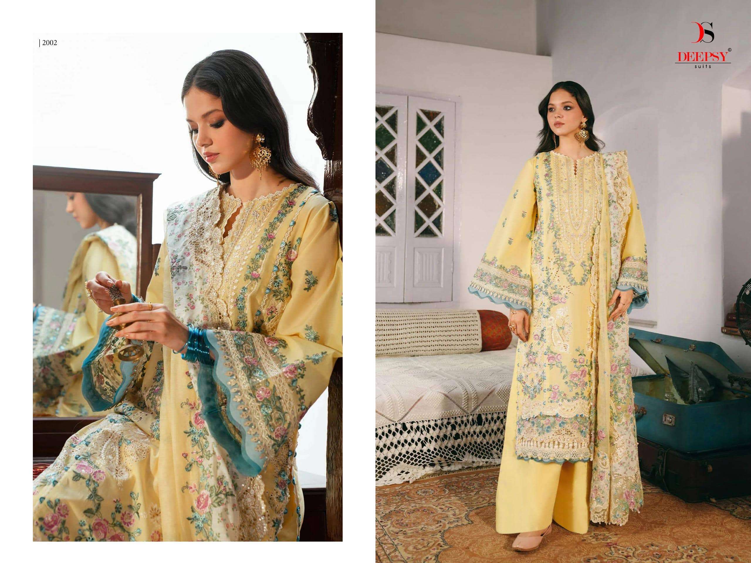 DEEPSY SUIT ELAF PREMIUM VOL-5 Cotton Embroidery Pakistani Suit
