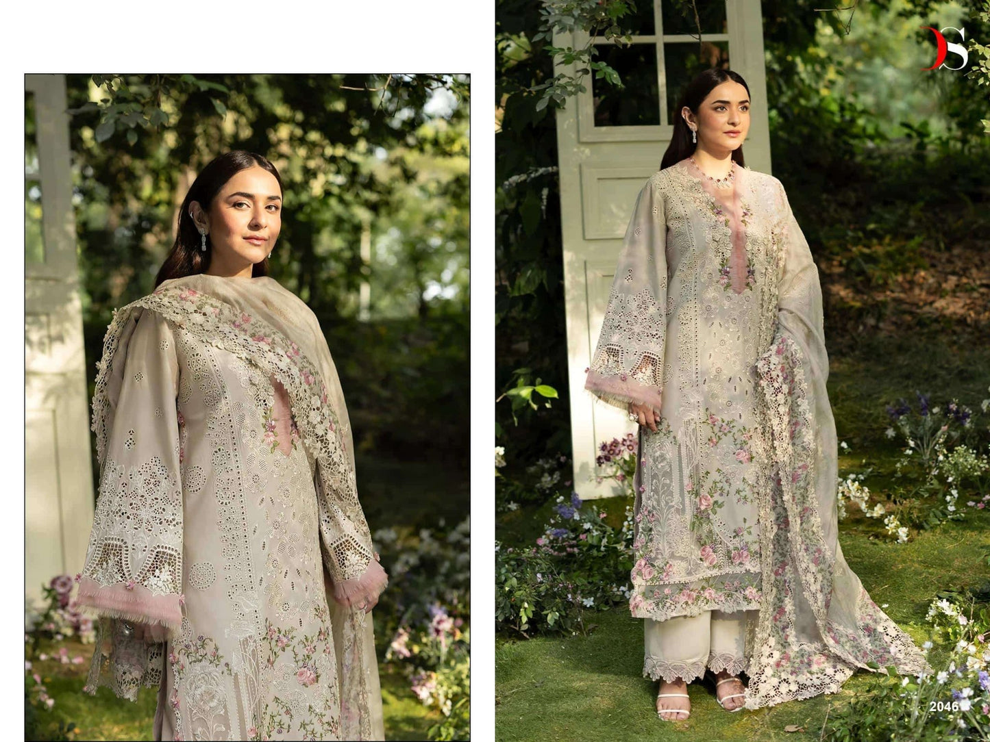Deepsy Suit Elaf Premium Vol-6 Cotton Embroidered Pakistani Suit - Amrah Wholesale