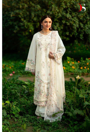Deepsy Suit Elaf Premium Vol-6 Cotton Embroidered Pakistani Suit - Amrah Wholesale