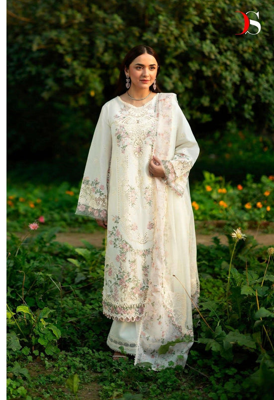 Deepsy Suit Elaf Premium Vol-6 Cotton Embroidered Pakistani Suit - Amrah Wholesale