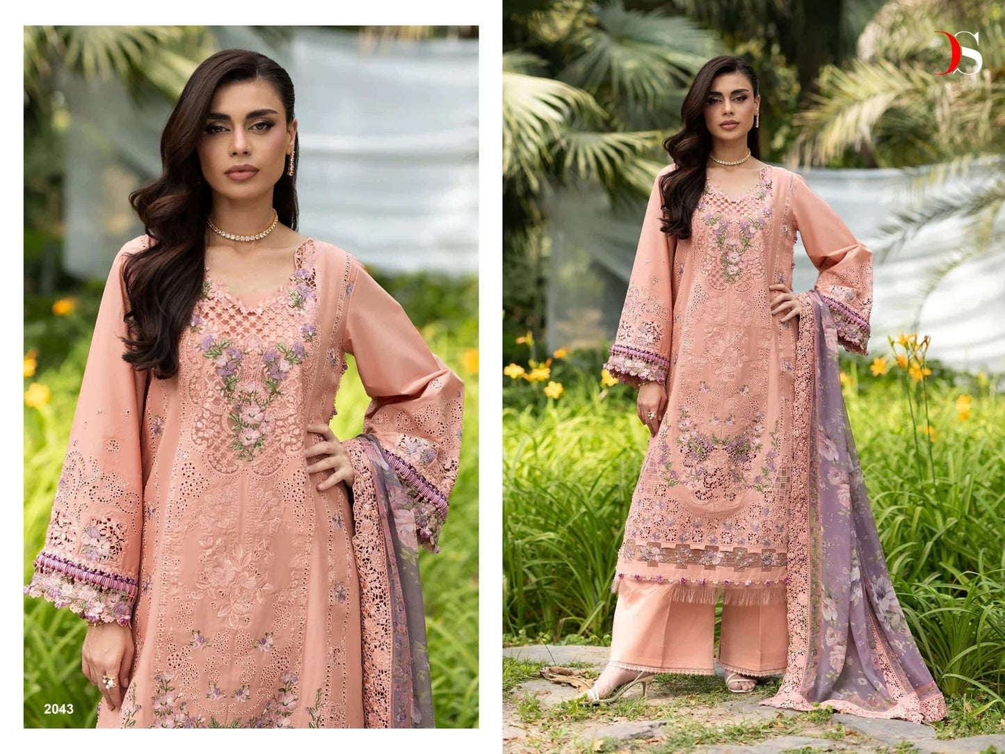 Deepsy Suit Elaf Premium Vol-6 Cotton Embroidered Pakistani Suit - Amrah Wholesale