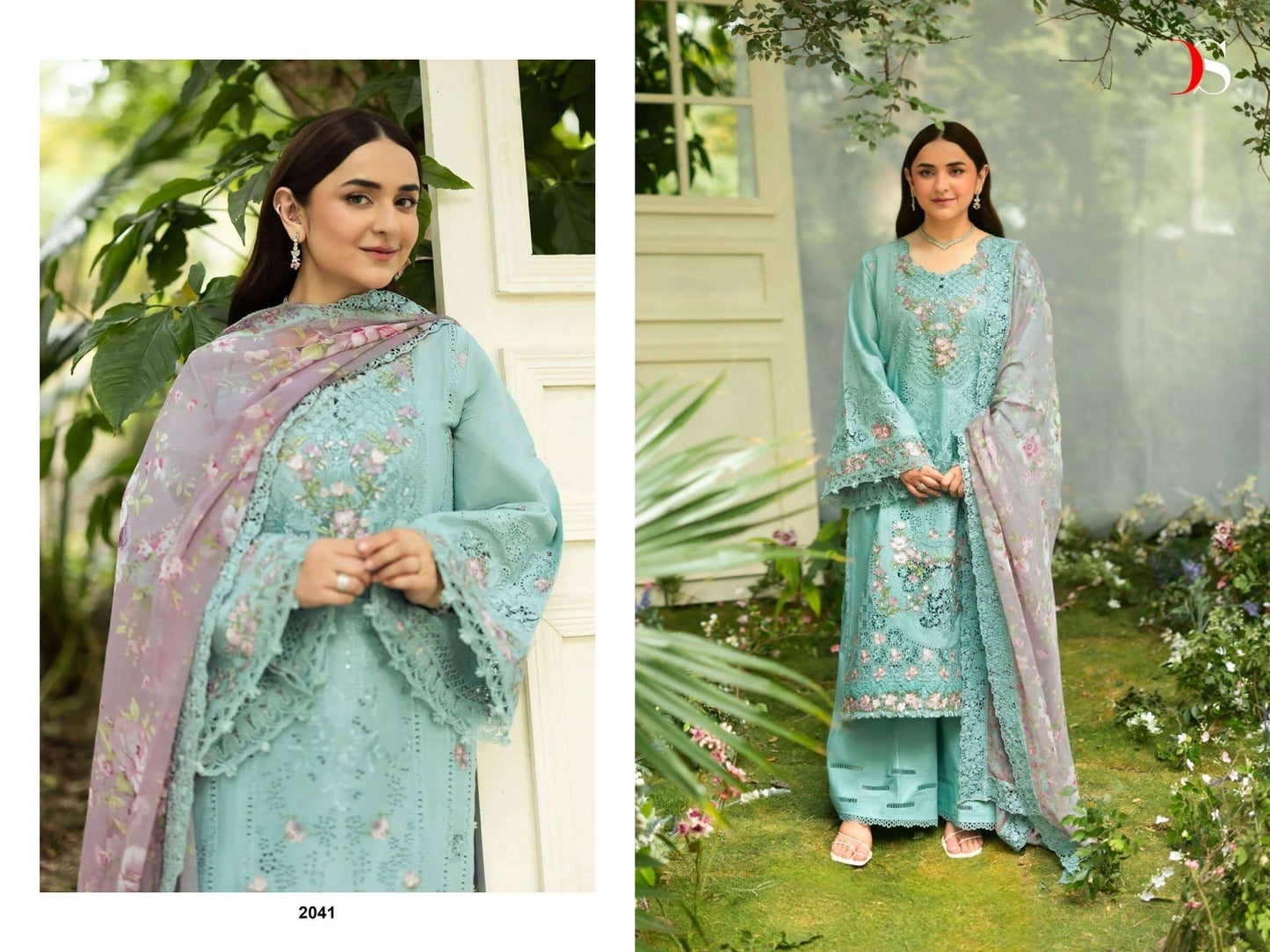 Deepsy Suit Elaf Premium Vol-6 Cotton Embroidered Pakistani Suit - Amrah Wholesale
